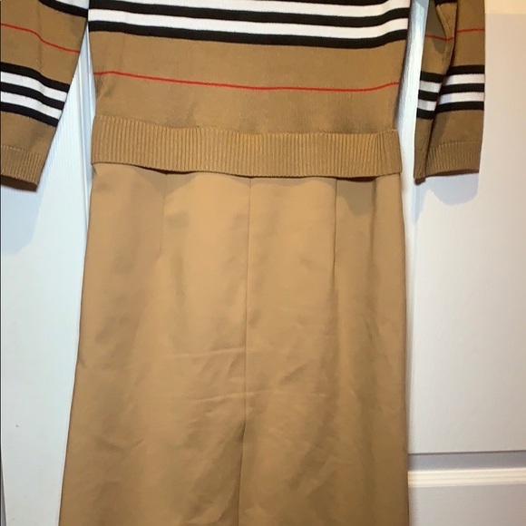 Brown Knee High Sweater Dress - Picture 4 of 5